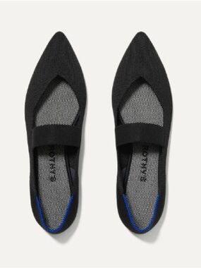 Rothy's Black Point Mary Jane Flats